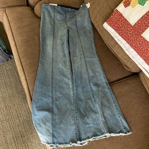 Never Worn Stretch High Rise Flare Jeans